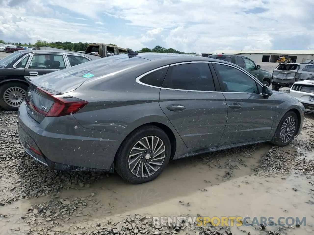 3 Photograph of a damaged car KMHL54JJ4PA055743 HYUNDAI SONATA 2023