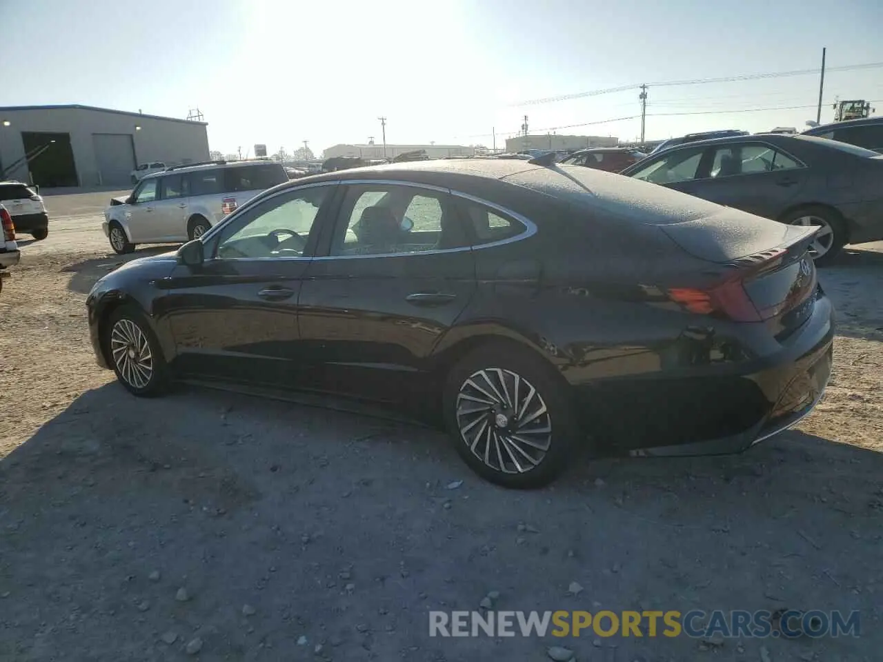 2 Photograph of a damaged car KMHL54JJ4PA080318 HYUNDAI SONATA 2023