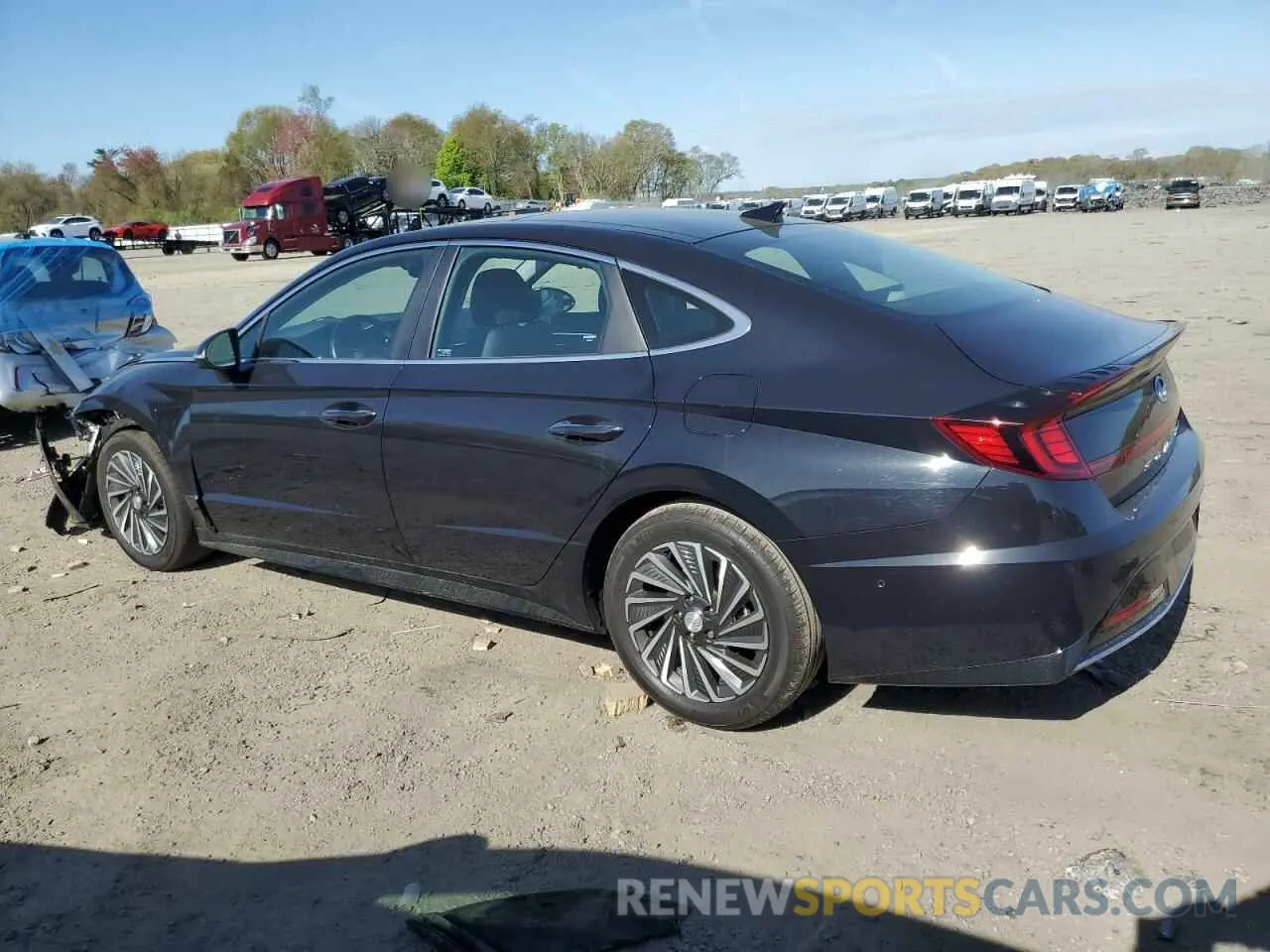 2 Photograph of a damaged car KMHL54JJ4PA083235 HYUNDAI SONATA 2023