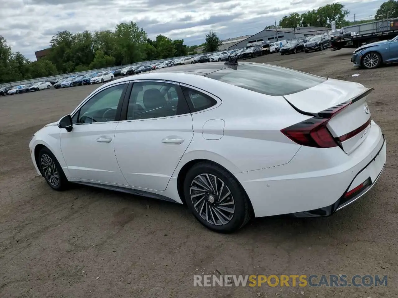 2 Photograph of a damaged car KMHL54JJ5PA054651 HYUNDAI SONATA 2023