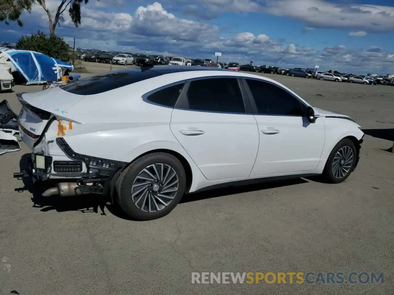 3 Photograph of a damaged car KMHL54JJ6PA065318 HYUNDAI SONATA 2023