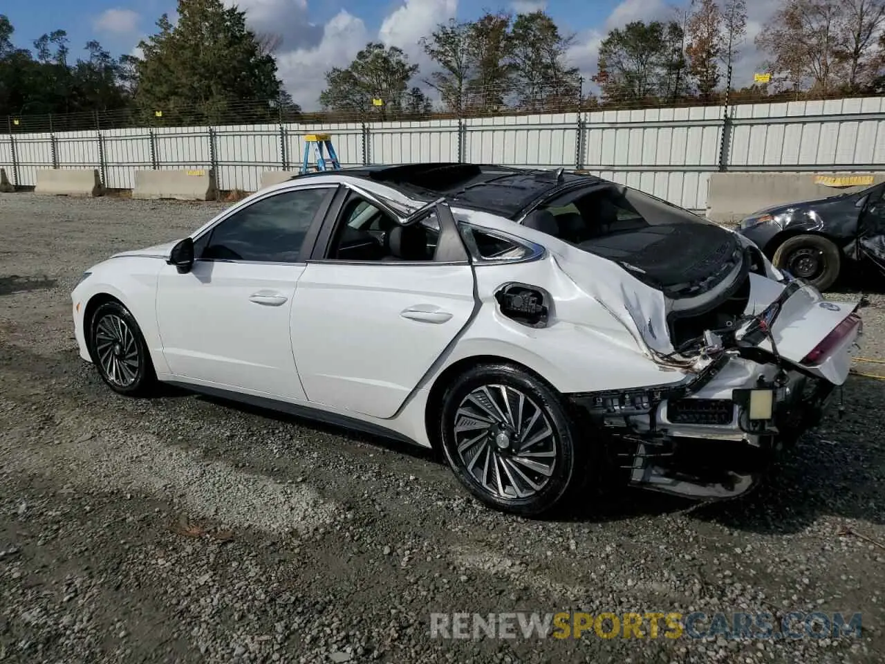2 Photograph of a damaged car KMHL54JJ9PA054507 HYUNDAI SONATA 2023