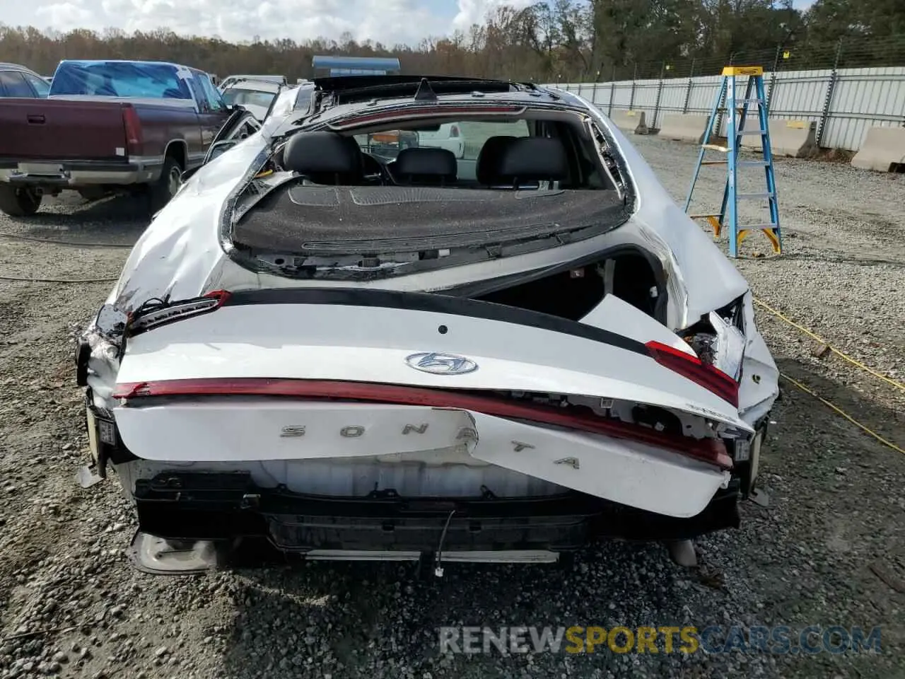 6 Photograph of a damaged car KMHL54JJ9PA054507 HYUNDAI SONATA 2023