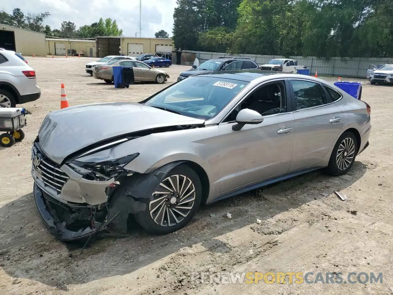 1 Photograph of a damaged car KMHL54JJXPA060896 HYUNDAI SONATA 2023