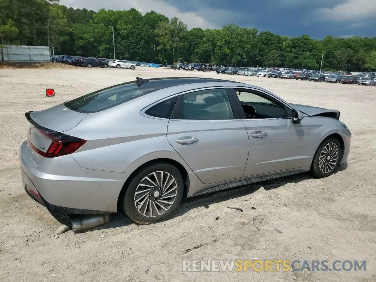 3 Photograph of a damaged car KMHL54JJXPA060896 HYUNDAI SONATA 2023