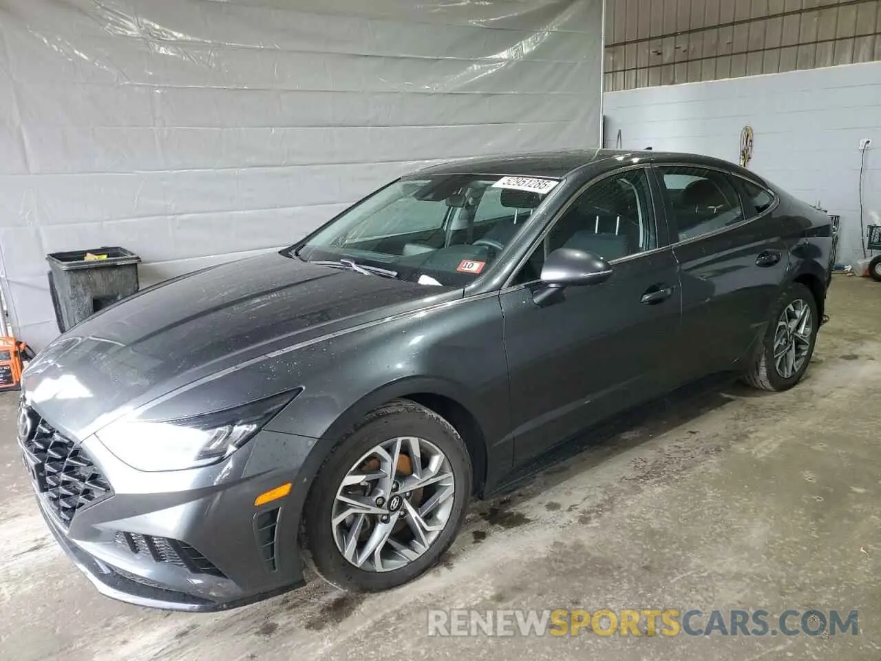 1 Photograph of a damaged car KMHL64JA0PA253376 HYUNDAI SONATA 2023