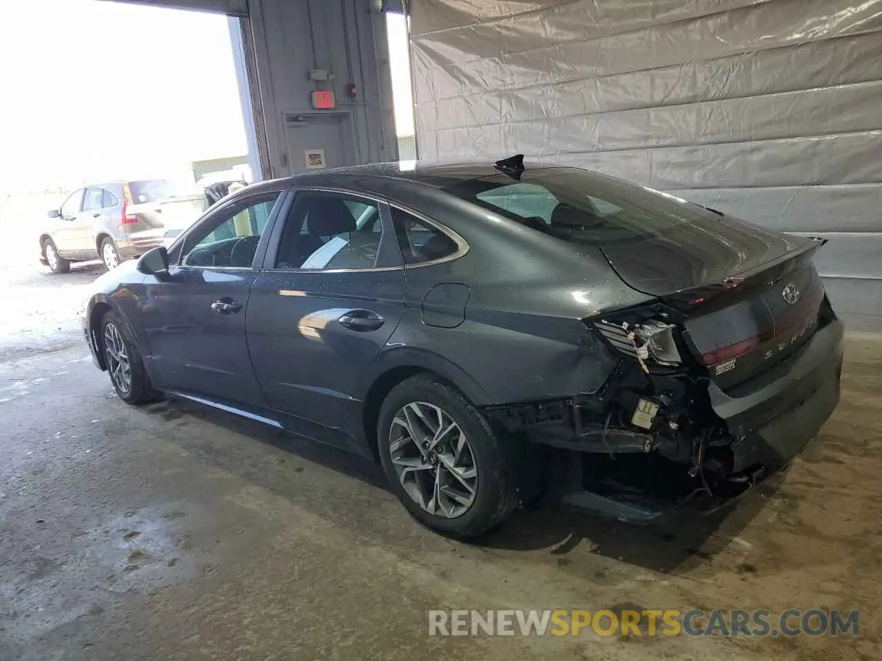 2 Photograph of a damaged car KMHL64JA0PA253376 HYUNDAI SONATA 2023