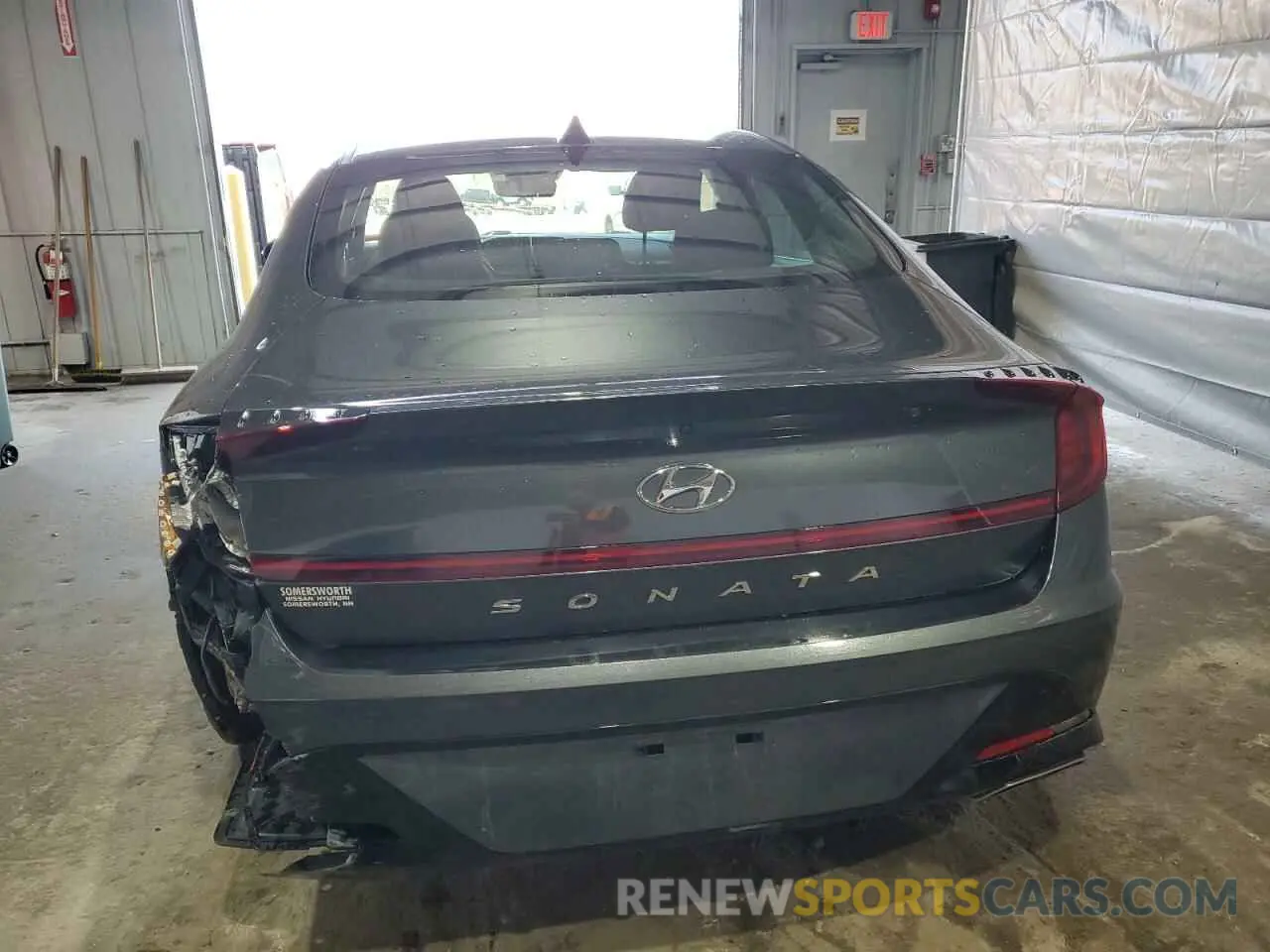 6 Photograph of a damaged car KMHL64JA0PA253376 HYUNDAI SONATA 2023