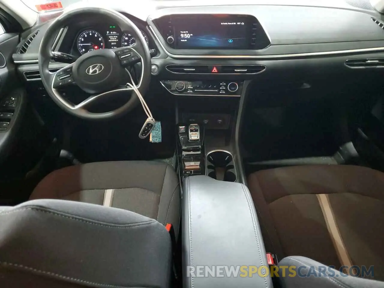 8 Photograph of a damaged car KMHL64JA0PA253376 HYUNDAI SONATA 2023