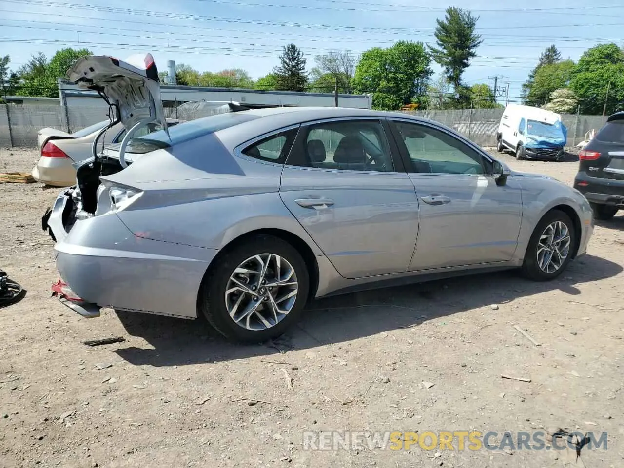 3 Photograph of a damaged car KMHL64JA0PA269996 HYUNDAI SONATA 2023