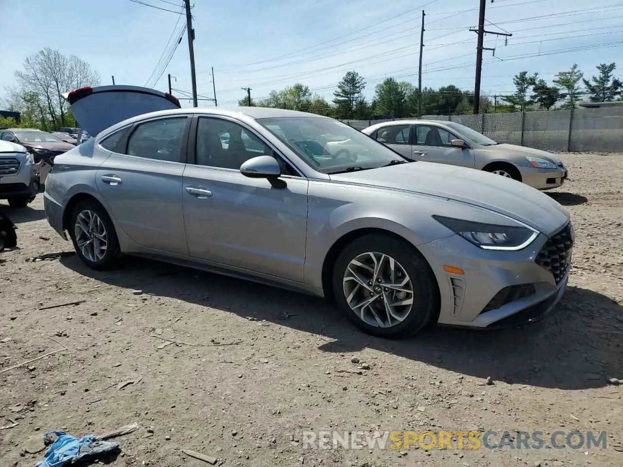 4 Photograph of a damaged car KMHL64JA0PA269996 HYUNDAI SONATA 2023