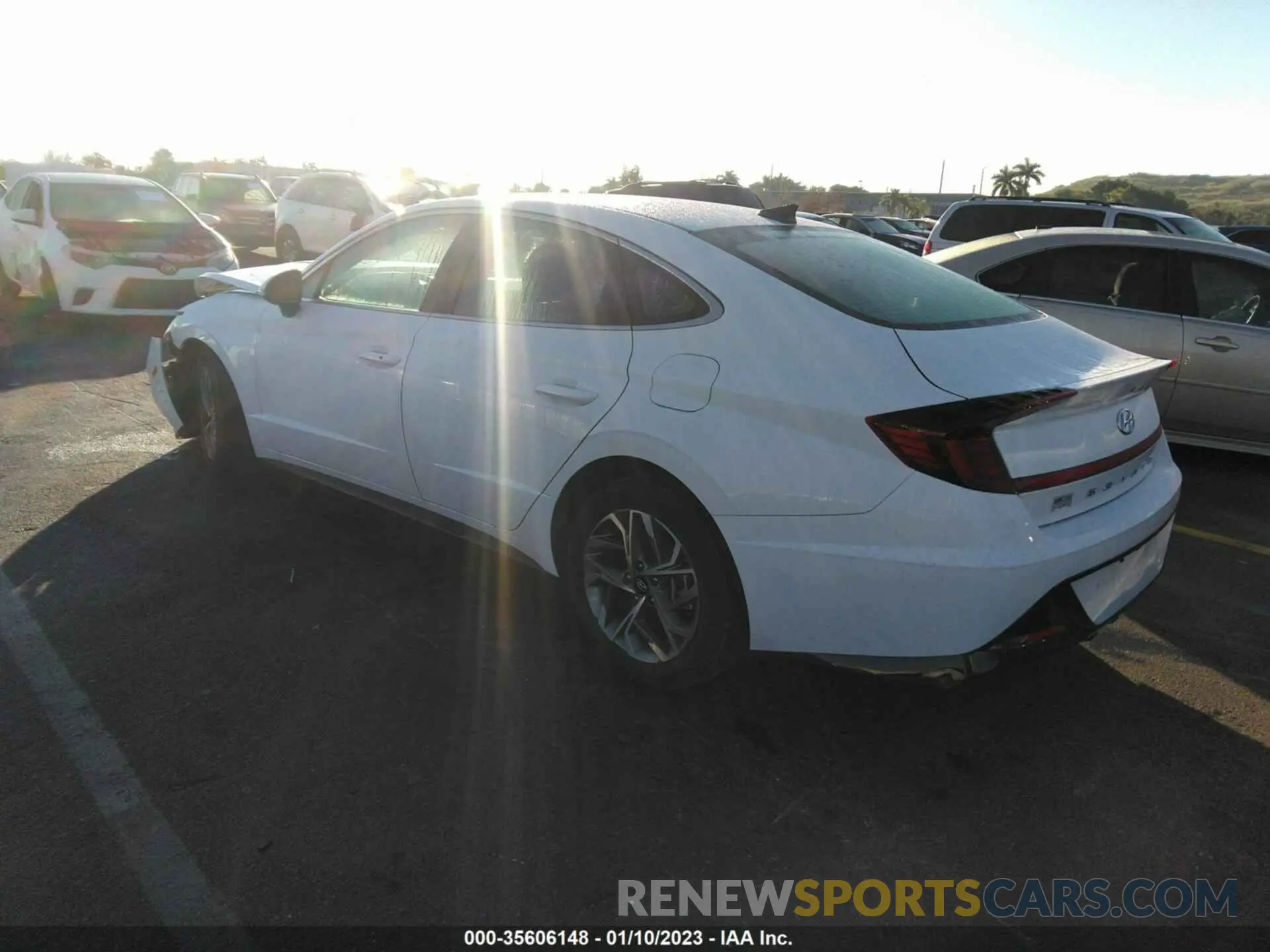 3 Photograph of a damaged car KMHL64JA0PA271635 HYUNDAI SONATA 2023