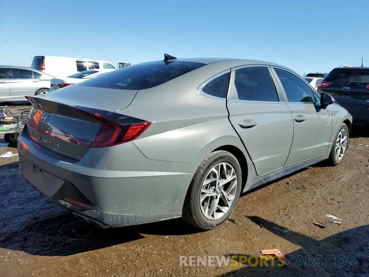 3 Photograph of a damaged car KMHL64JA0PA290220 HYUNDAI SONATA 2023