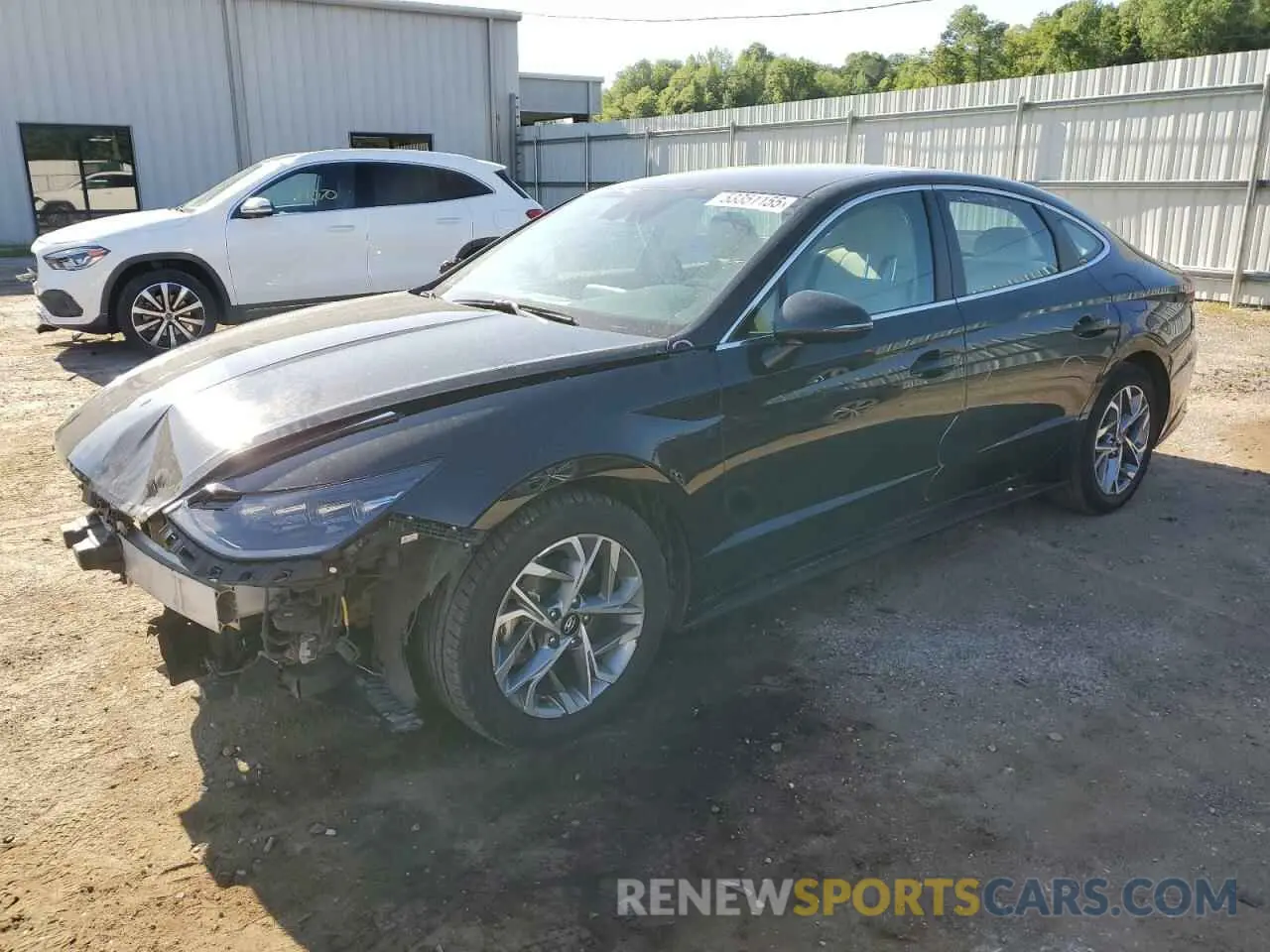1 Photograph of a damaged car KMHL64JA0PA309980 HYUNDAI SONATA 2023