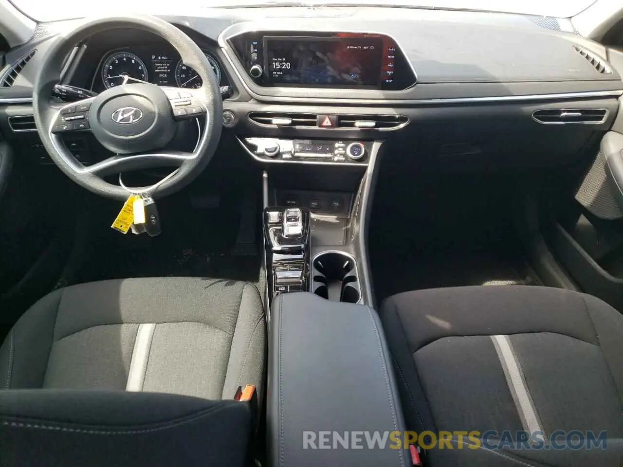 8 Photograph of a damaged car KMHL64JA0PA319473 HYUNDAI SONATA 2023