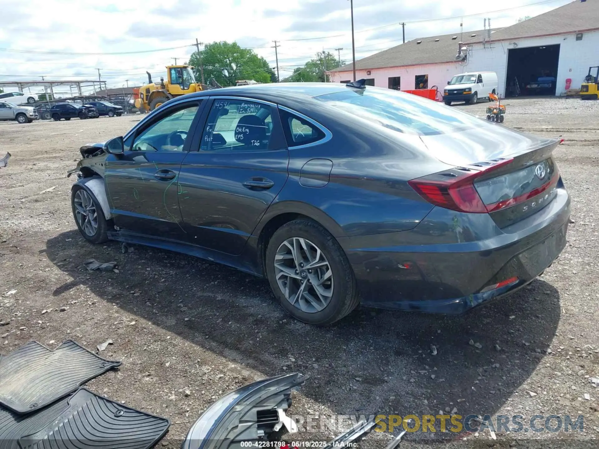 3 Photograph of a damaged car KMHL64JA1PA259977 HYUNDAI SONATA 2023