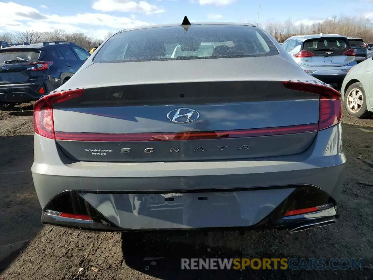 6 Photograph of a damaged car KMHL64JA1PA281476 HYUNDAI SONATA 2023