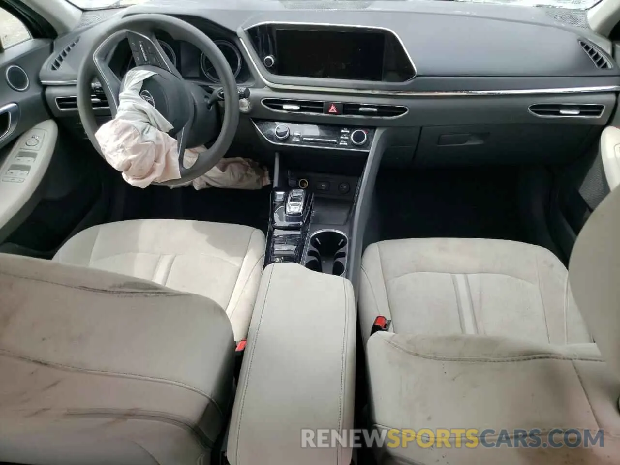 8 Photograph of a damaged car KMHL64JA1PA283227 HYUNDAI SONATA 2023