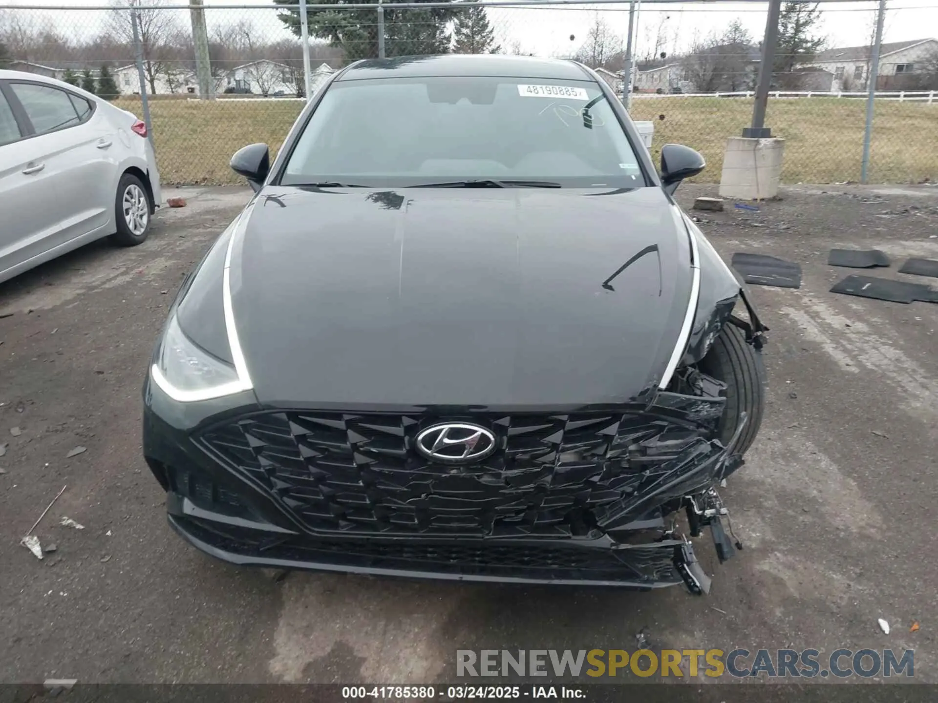 12 Photograph of a damaged car KMHL64JA1PA310104 HYUNDAI SONATA 2023