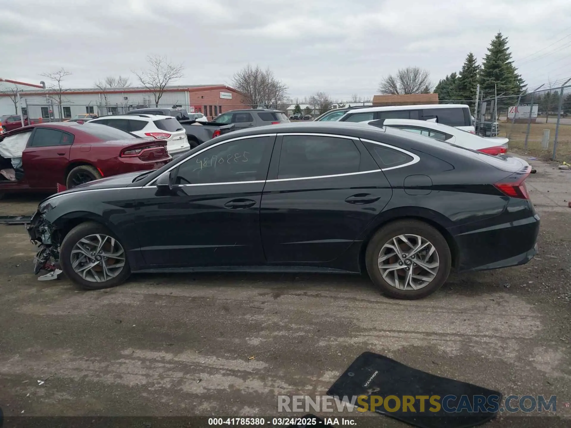 14 Photograph of a damaged car KMHL64JA1PA310104 HYUNDAI SONATA 2023