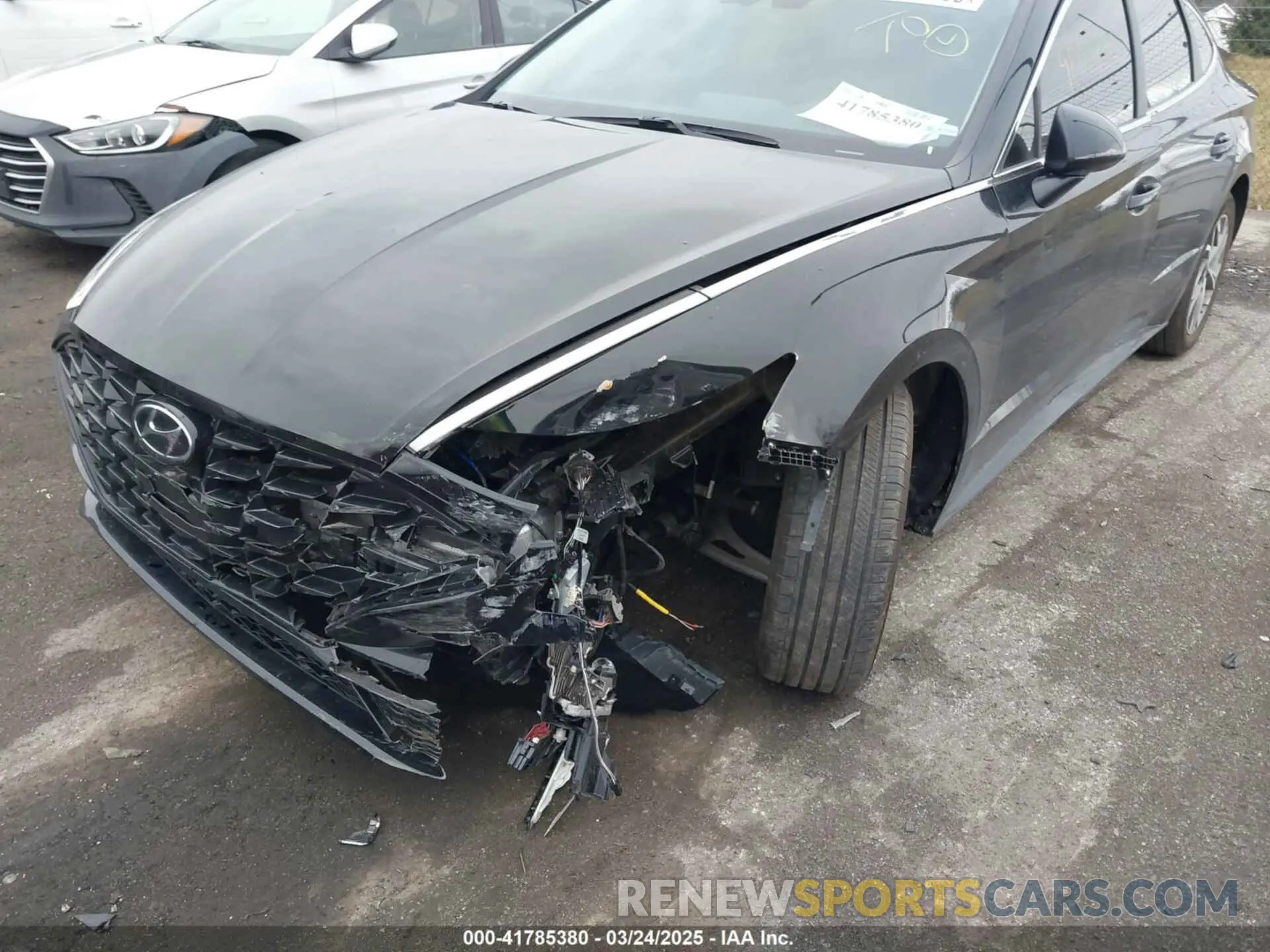 6 Photograph of a damaged car KMHL64JA1PA310104 HYUNDAI SONATA 2023
