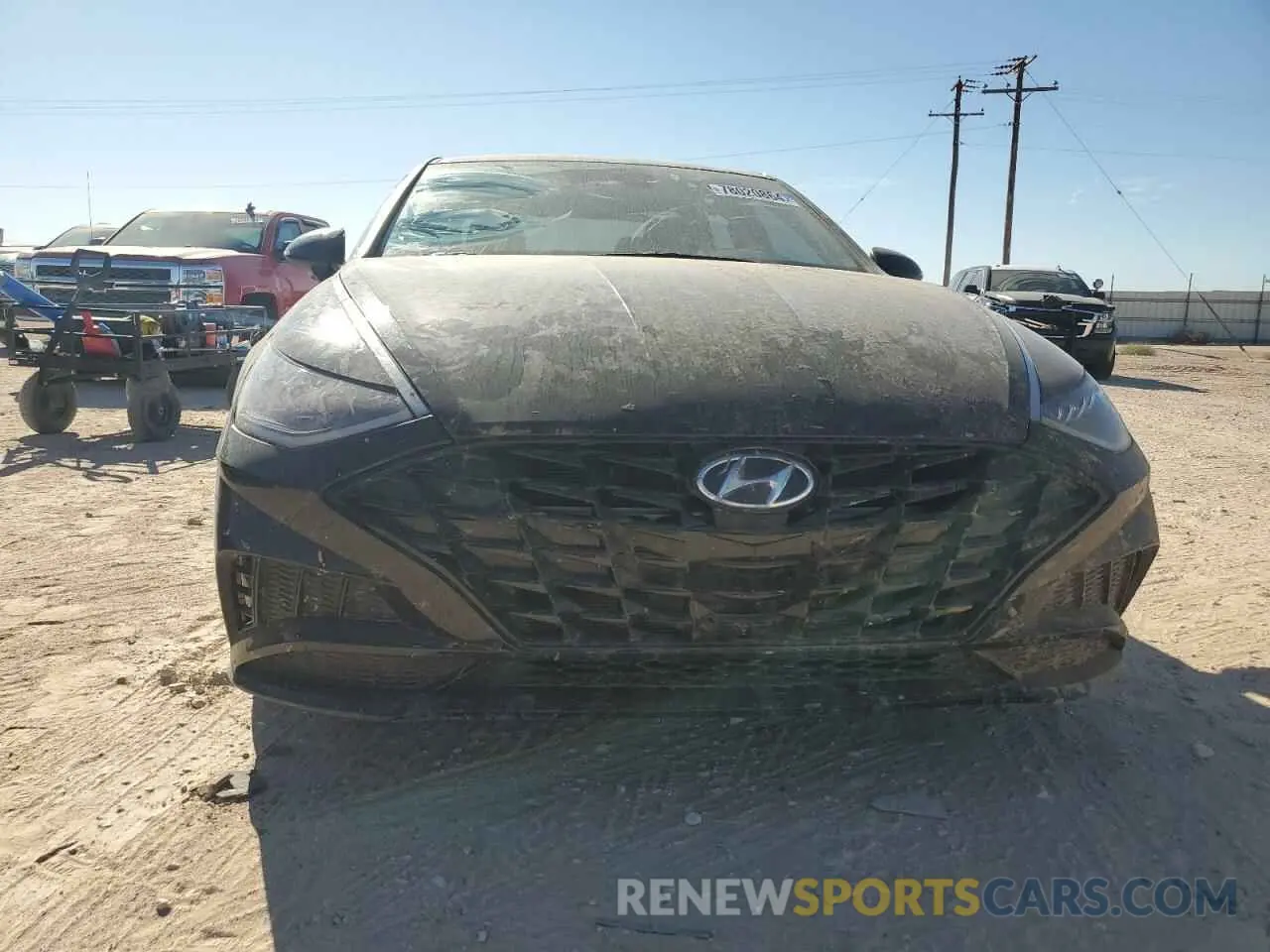 5 Photograph of a damaged car KMHL64JA1PA325167 HYUNDAI SONATA 2023