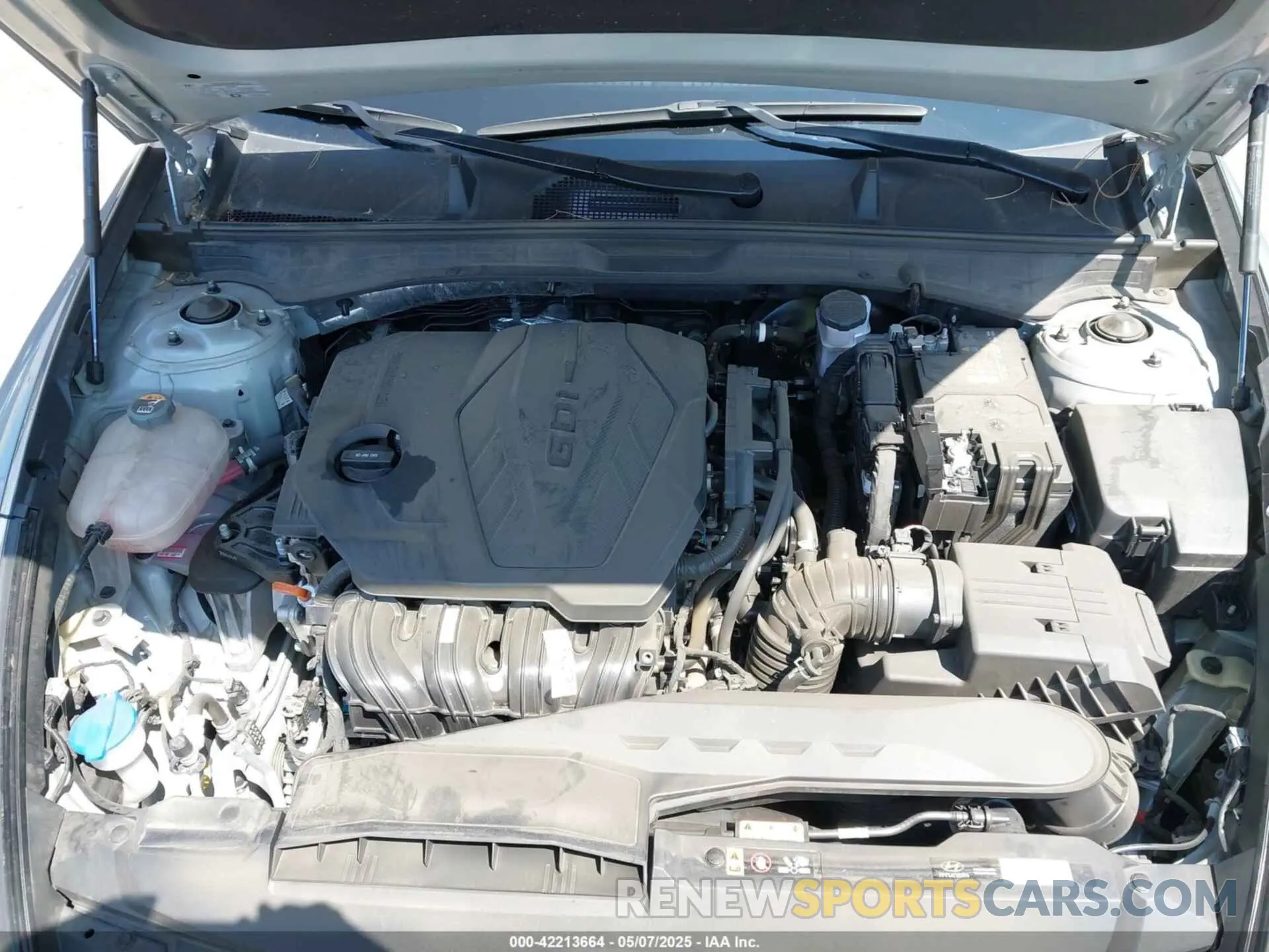 10 Photograph of a damaged car KMHL64JA1PA329347 HYUNDAI SONATA 2023