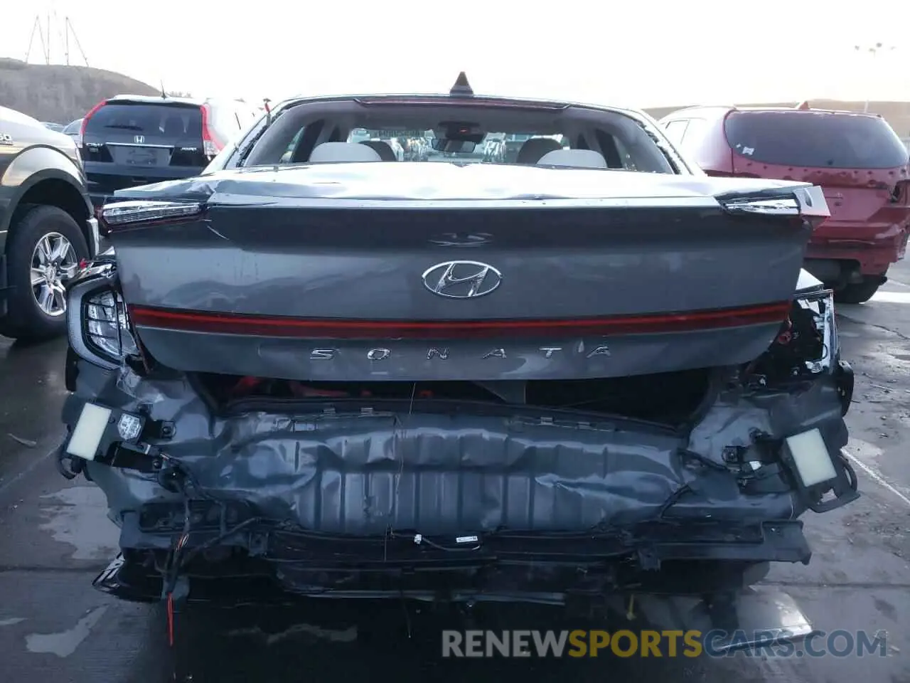 6 Photograph of a damaged car KMHL64JA2PA260538 HYUNDAI SONATA 2023