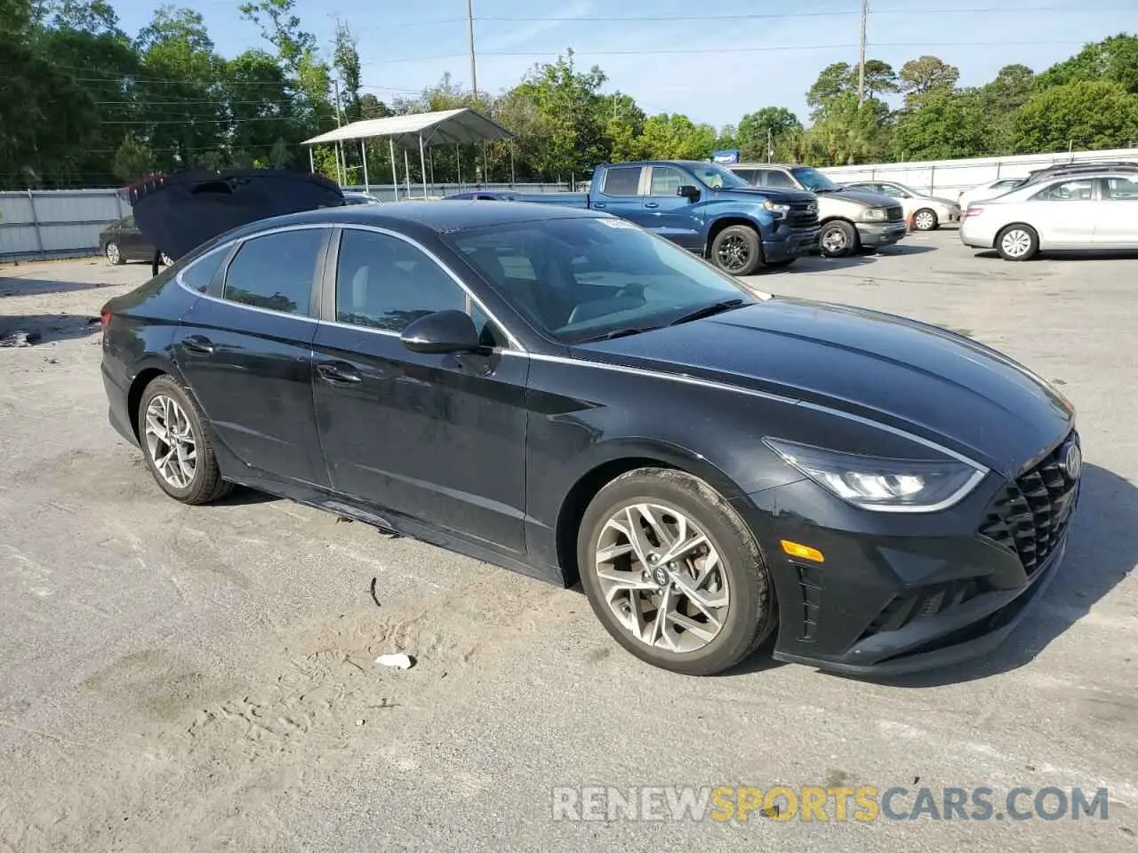 4 Photograph of a damaged car KMHL64JA2PA272477 HYUNDAI SONATA 2023