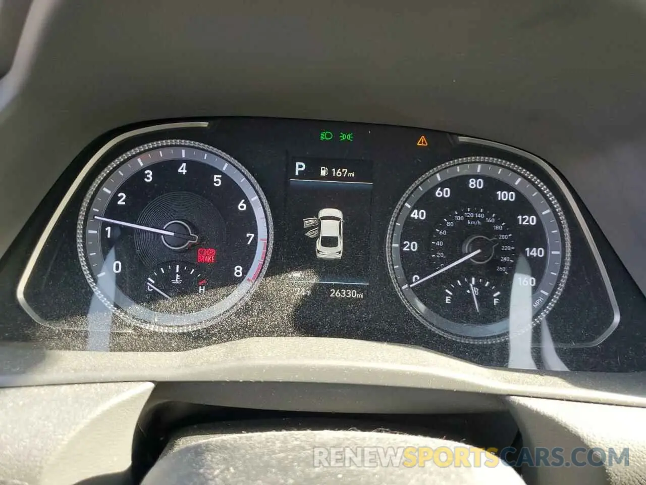 9 Photograph of a damaged car KMHL64JA2PA272477 HYUNDAI SONATA 2023