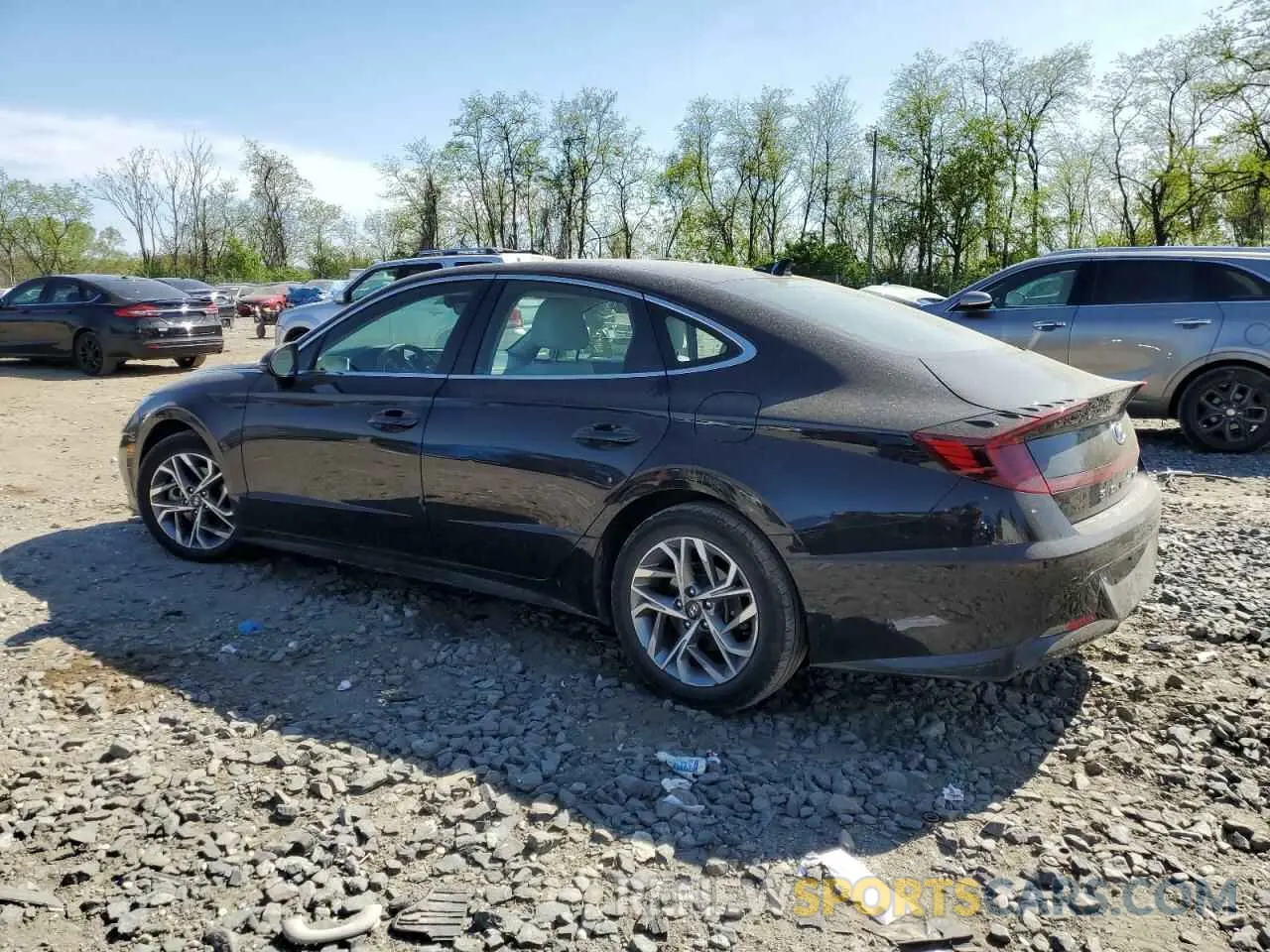 2 Photograph of a damaged car KMHL64JA2PA277436 HYUNDAI SONATA 2023