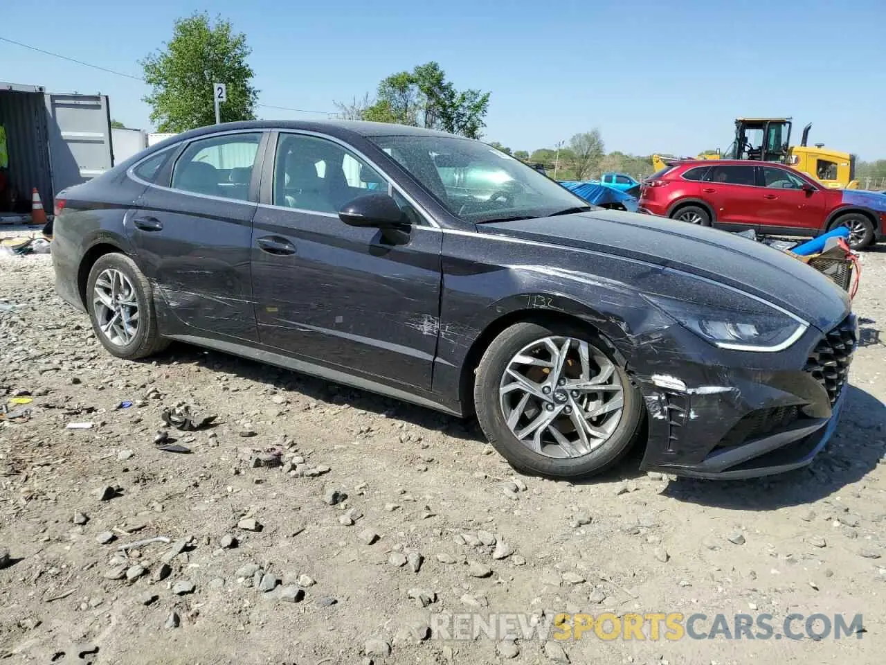 4 Photograph of a damaged car KMHL64JA2PA277436 HYUNDAI SONATA 2023