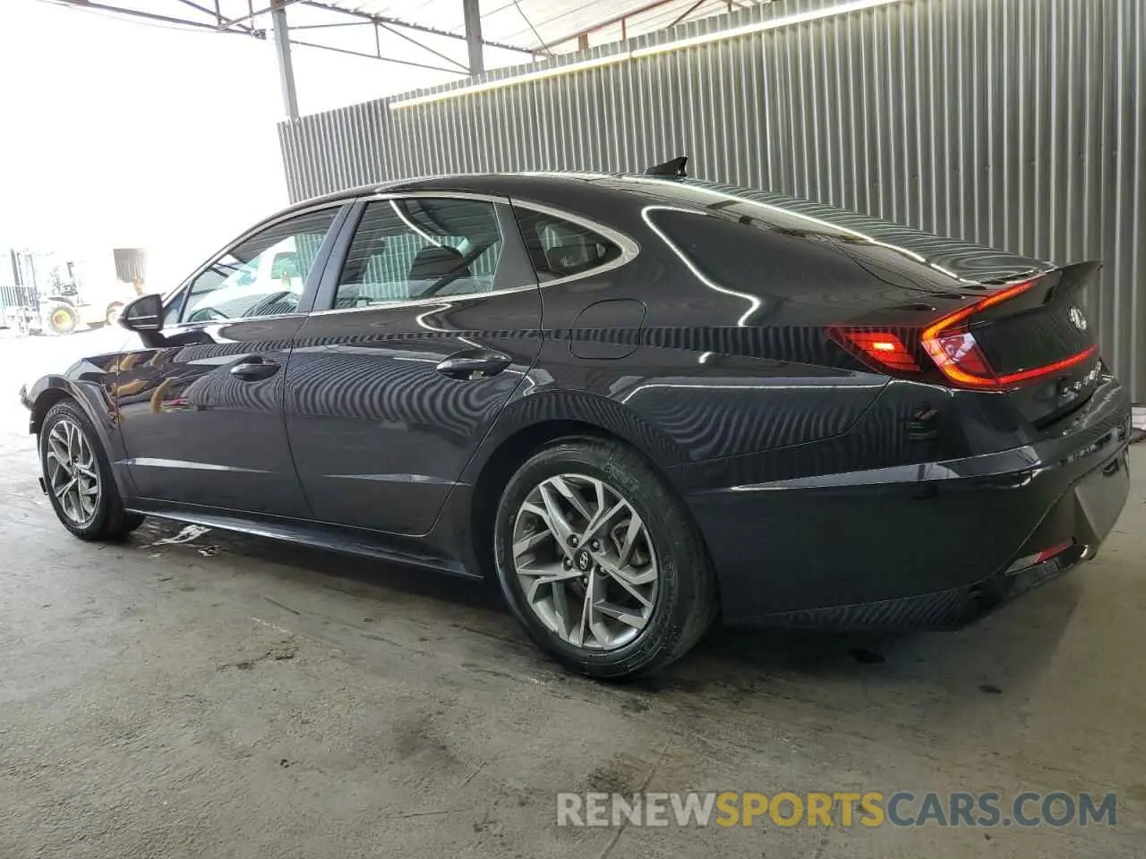 2 Photograph of a damaged car KMHL64JA2PA306725 HYUNDAI SONATA 2023