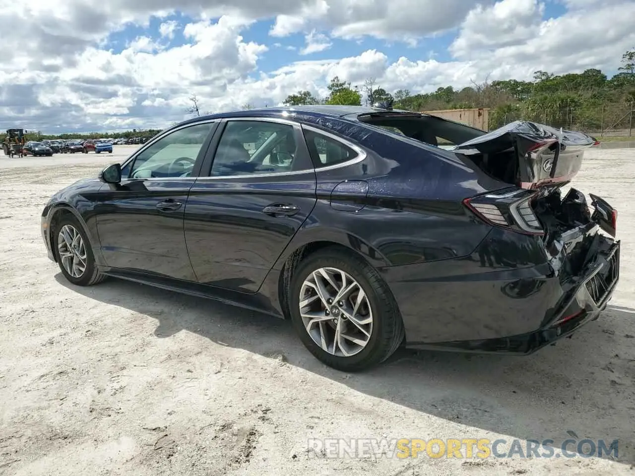 2 Photograph of a damaged car KMHL64JA2PA322360 HYUNDAI SONATA 2023