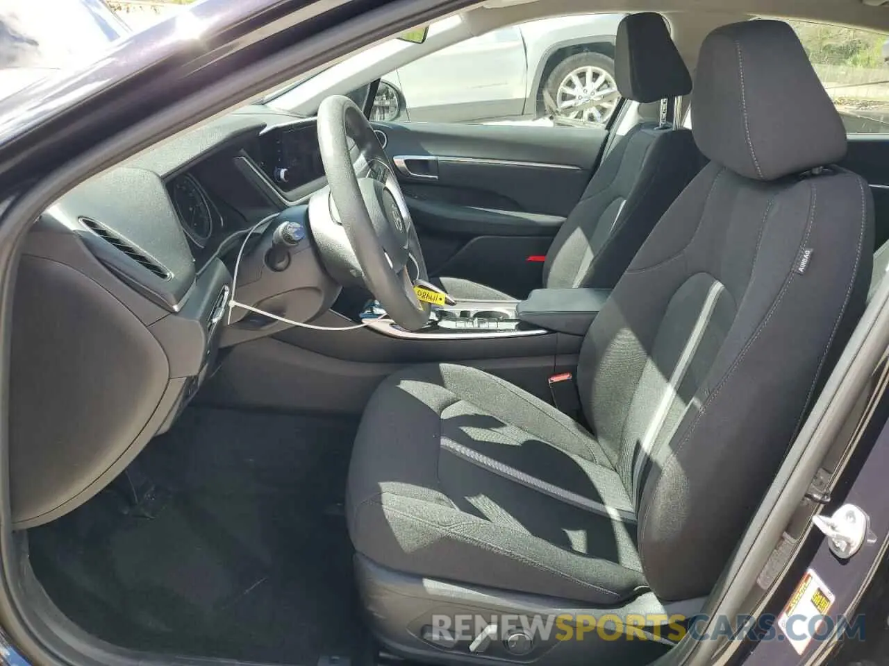 7 Photograph of a damaged car KMHL64JA2PA322360 HYUNDAI SONATA 2023