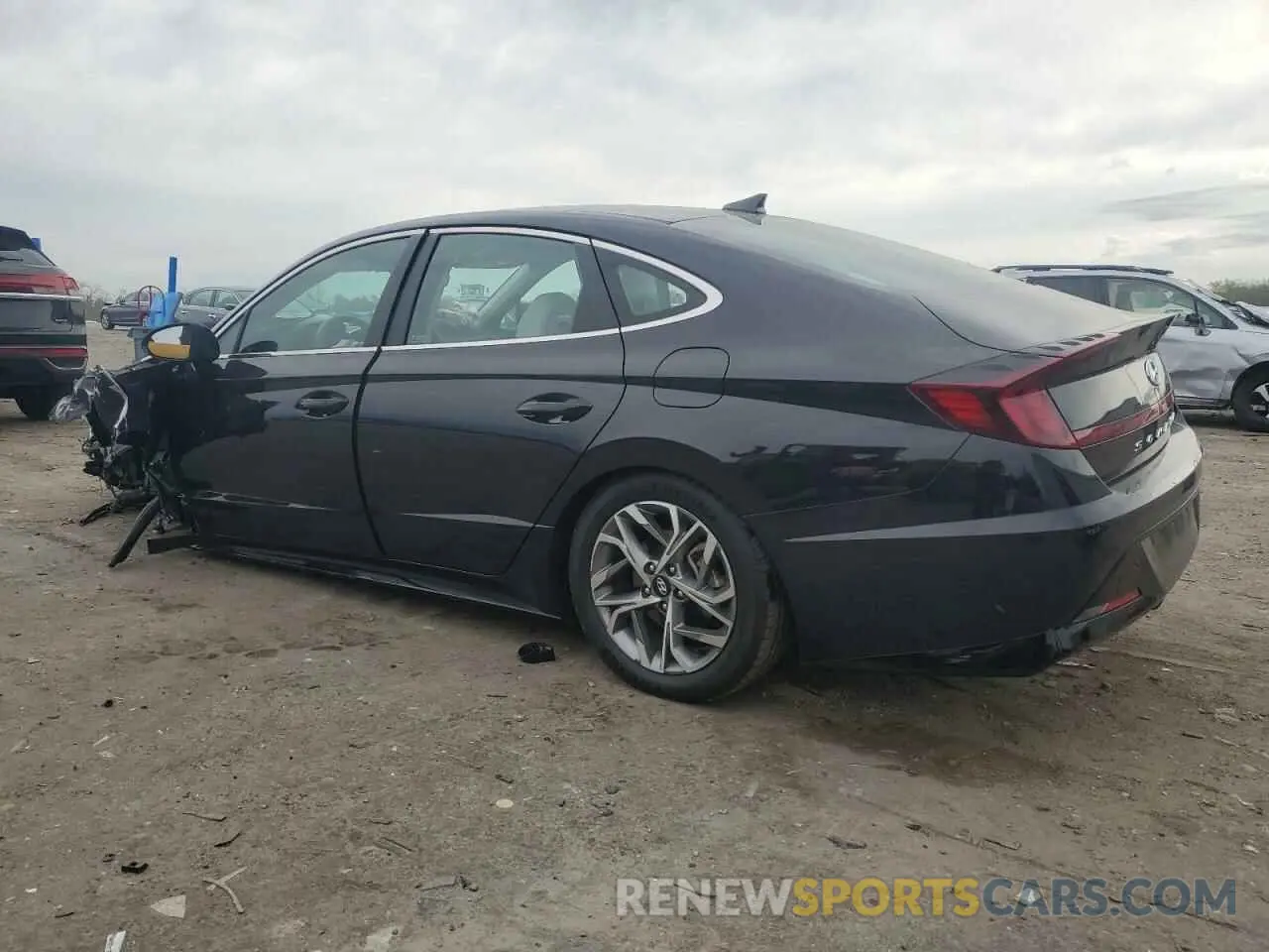 2 Photograph of a damaged car KMHL64JA2PA323217 HYUNDAI SONATA 2023