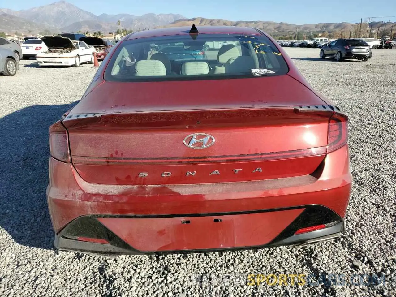 6 Photograph of a damaged car KMHL64JA2PA329258 HYUNDAI SONATA 2023