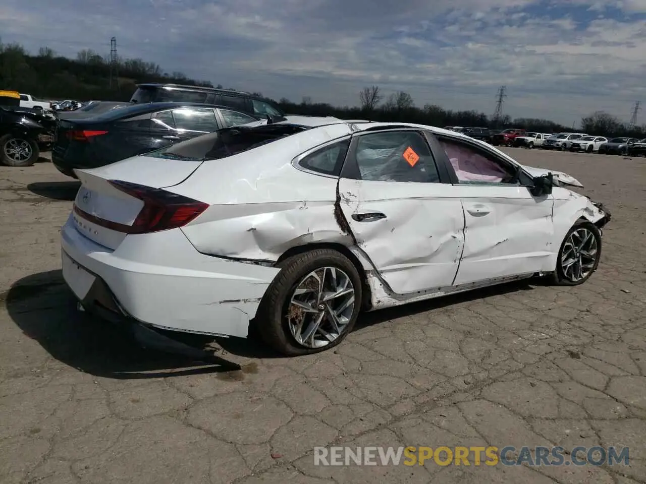 3 Photograph of a damaged car KMHL64JA3PA255056 HYUNDAI SONATA 2023