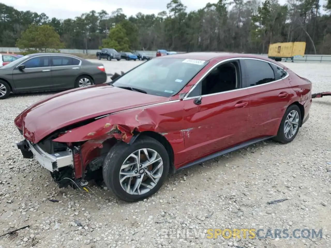 1 Photograph of a damaged car KMHL64JA3PA289224 HYUNDAI SONATA 2023