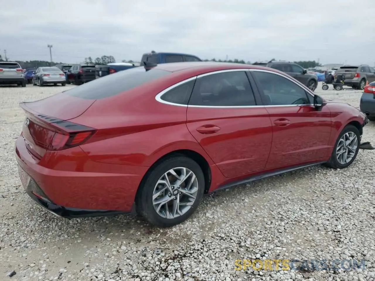 3 Photograph of a damaged car KMHL64JA3PA289224 HYUNDAI SONATA 2023