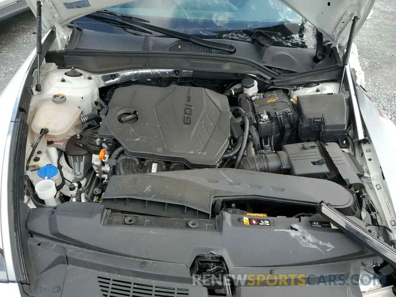 13 Photograph of a damaged car KMHL64JA3PA294892 HYUNDAI SONATA 2023