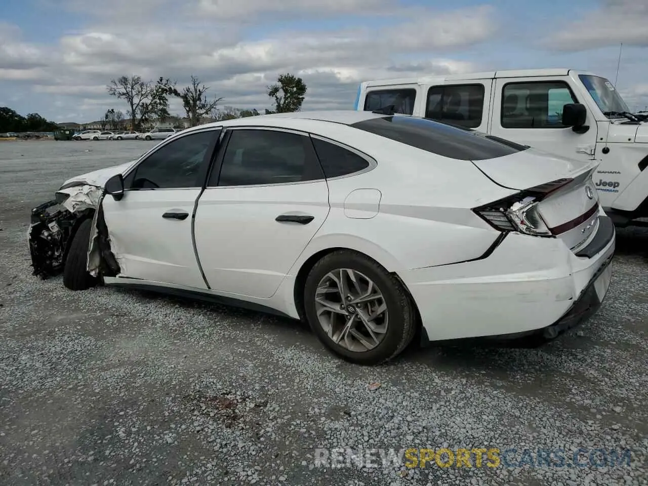 2 Photograph of a damaged car KMHL64JA3PA294892 HYUNDAI SONATA 2023