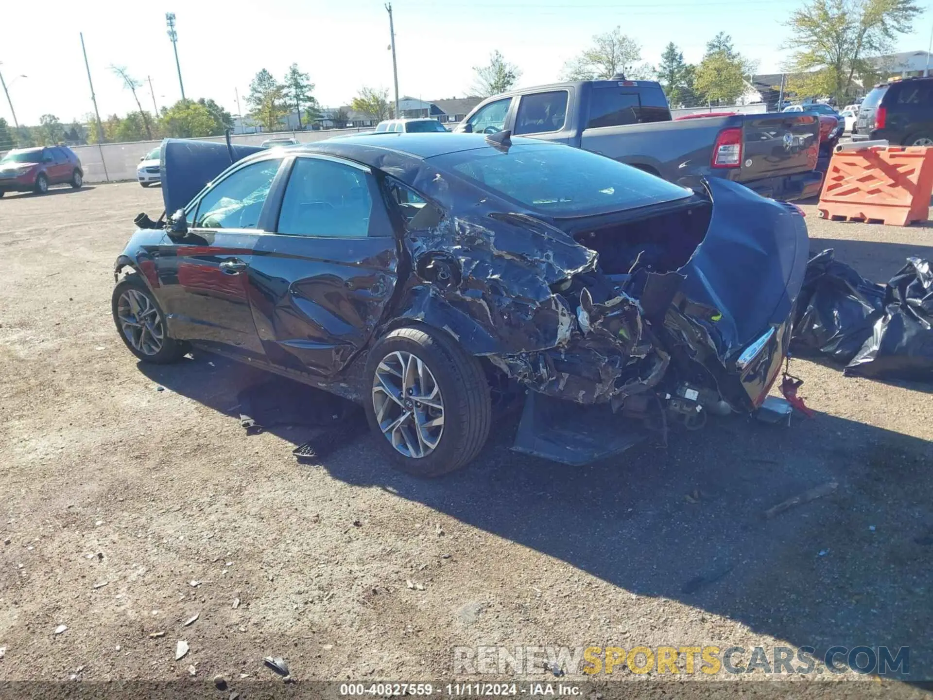 3 Photograph of a damaged car KMHL64JA3PA295461 HYUNDAI SONATA 2023