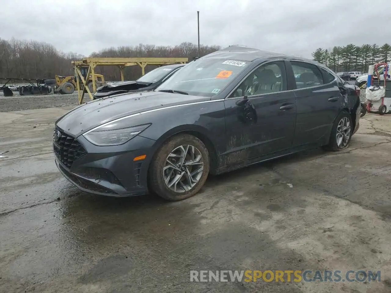 1 Photograph of a damaged car KMHL64JA3PA322870 HYUNDAI SONATA 2023