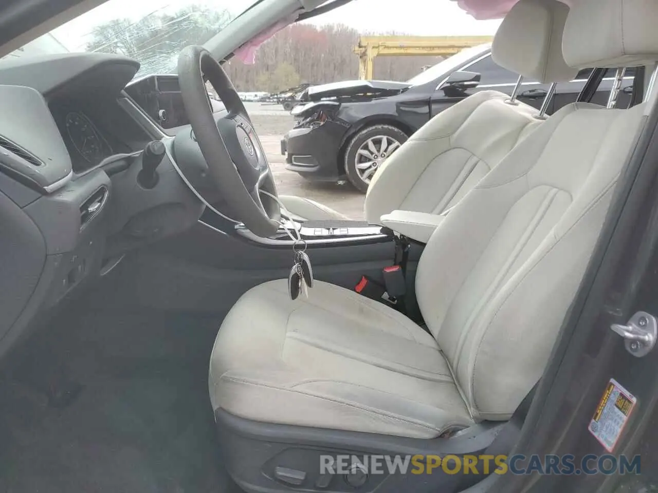 7 Photograph of a damaged car KMHL64JA3PA322870 HYUNDAI SONATA 2023