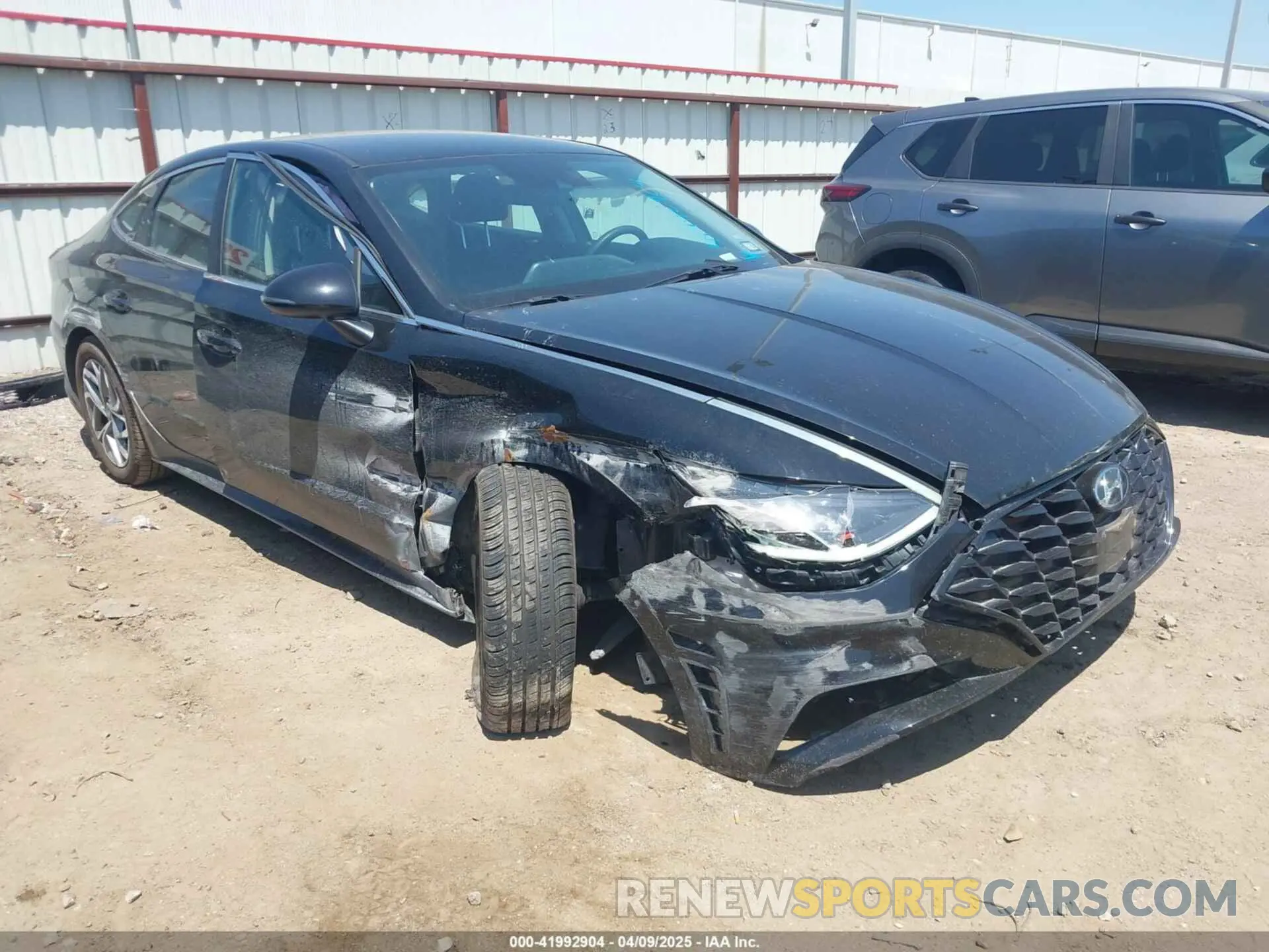 1 Photograph of a damaged car KMHL64JA4PA271685 HYUNDAI SONATA 2023