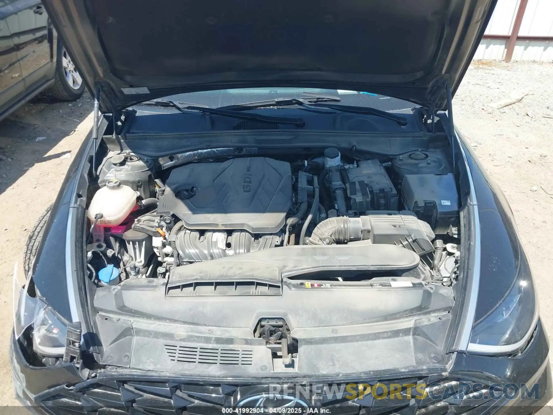10 Photograph of a damaged car KMHL64JA4PA271685 HYUNDAI SONATA 2023