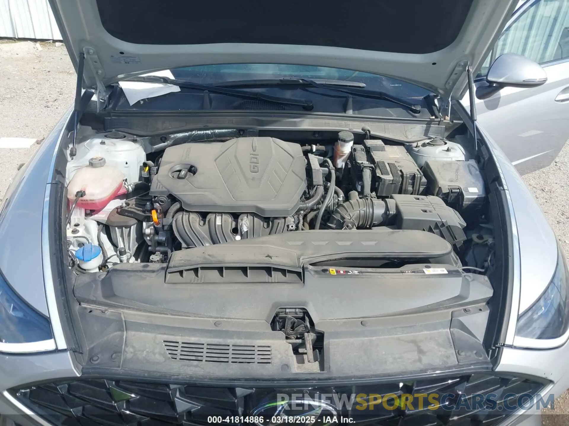 10 Photograph of a damaged car KMHL64JA4PA272481 HYUNDAI SONATA 2023