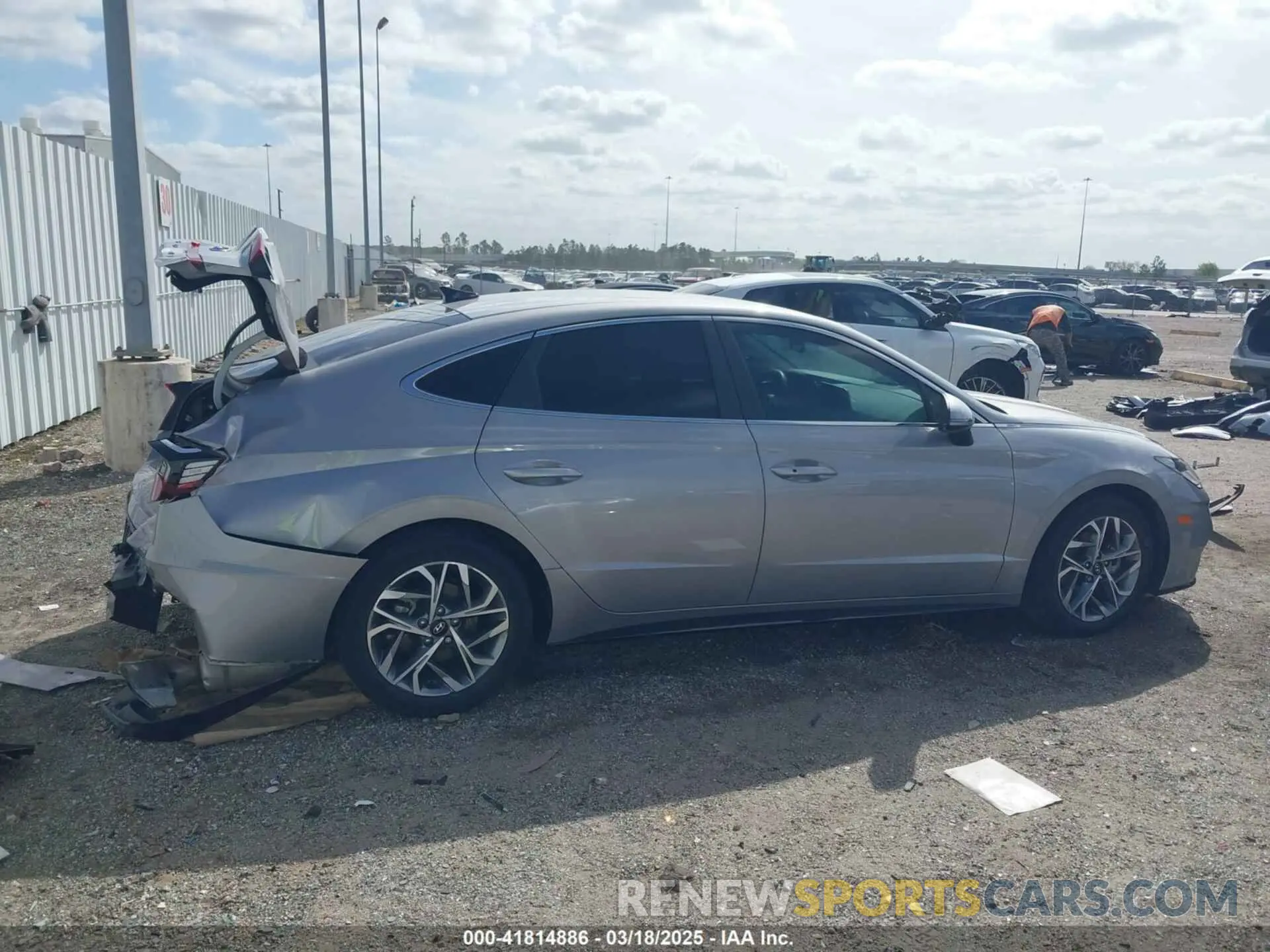 13 Photograph of a damaged car KMHL64JA4PA272481 HYUNDAI SONATA 2023