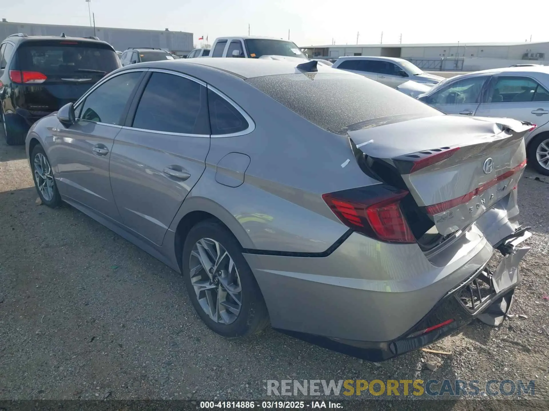 3 Photograph of a damaged car KMHL64JA4PA272481 HYUNDAI SONATA 2023